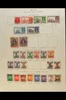 1939-51 All Different Fine Used Collection On An Album Page, Includes 1939 Range To 2r (incl 4a, 6a, And 8a), 1945... - Kuwait