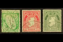 1922-34 COIL STAMPS ½d, 1d Perf 15 X Imperf, And 2d Imperf X Perf 14, SG 71a, 72c And 74a, Fine Cds Used.... - Altri & Non Classificati