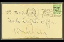 1922-23 SAORSTAD ½d Green, Accent Inserted By Hand, SG 52b, On Neat Commercial "St Patrick Dun's Hospital... - Other & Unclassified