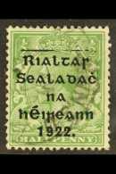 1922 Thom Wide Setting ½d Green, Showing Guide Blocks (Hib. T43a), Fine Cds Used, Scarce ! For More Images,... - Other & Unclassified