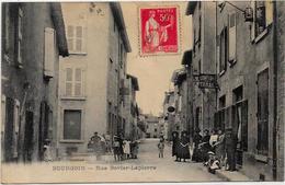 CPA ISERE BOURGOIN Isère Circulé Commerce - Bourgoin