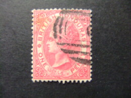 HONDURAS BRITANNIQUE 1882 - 87 Reine VICTORIA Yvert 14 FU - Honduras Británica (...-1970)
