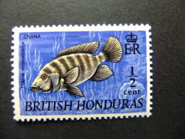 HONDURAS BRITANNIQUE 1968 LES POISSONS Yvert 216 A MNH - Honduras Britannique (...-1970)