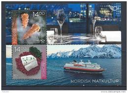 Norvège 2016 Bloc Neuf Norden Gastronomie - Blocks & Sheetlets