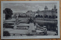 Heilbronn A. N. - Partie Am Neckar Mit Bismarck-Denkmal - (n°8227) - Heilbronn