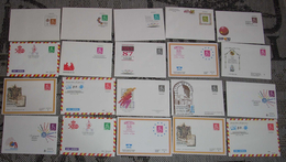 Spain 20 Stationery Envelopes Private 1985-93 ** MNH - Collections