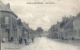 PAS DE CALAIS - 62 - AUBIGNY EN ARTOIS -Rue D'Amiens - Animation - Aubigny En Artois