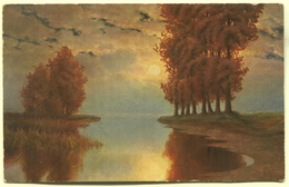 K. KLEVER - MOSCOW  Painter / RUSSIAN ART, LANDSCAPE, 1917. WW1 Censure - Malerei & Gemälde