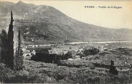 Nyons (Drôme) - Vue Sur La Vallée De L'Aigue - Carte De 1915 - Nyons