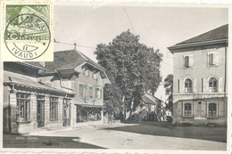 Gimel - Café De L'Union  (mit Benzinzapfsäule SHELL)          Ca. 1930 - Gimel
