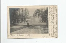 BRUXELLES (BELGIQUE) CARTE PHOTO ENFANT POSANT DEVANT LE PALAIS DE LA NATION 1905 - Internationale Institutionen