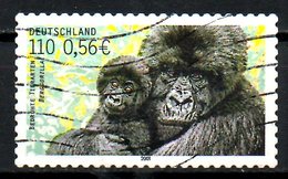 ALLEMAGNE. N°2036 De 2001 Oblitéré. Gorille. - Gorillas