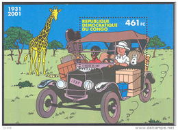 COB BL205 Tintin-Kuifje 2001 MNH - Mint/hinged