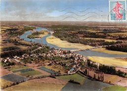 18-SANCERRE- LA LOIRE ET SAINT-THIBAULT, VUE AERIENNE - Sancerre