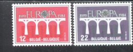 CEPT Brücke Belgien 2182 - 2183  ** Postfrisch MNH - 1984