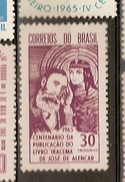 Brazil ** & Centenary Of The Publication Of The Book "Iracema" By José De Alencar 1965 (778) - Ungebraucht