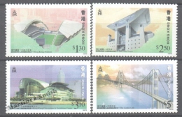 Hong Kong 1997 Yvert 834-37, Modern Constructions - MNH - Neufs