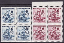 Böhmen Und Mähren 1942 Mi 111-112 MNH** Rotes Kreutz - Ongebruikt