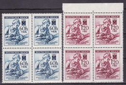 Böhmen Und Mähren 1942 Mi 111-112 MNH** Rotes Kreutz - Unused Stamps