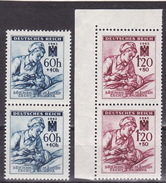 Böhmen Und Mähren 1942 Mi 111-112 MNH** Rotes Kreutz - Unused Stamps