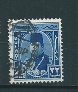 N° 232 Roi Farouk  TIMBRE Egypte (1946) Oblitéré Aminci - Usati