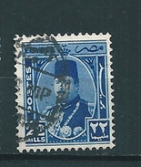 N° 232 Roi Farouk  TIMBRE Egypte (1946) Oblitéré Aminci - Usados