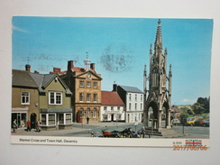 Postcard Market Cross And Town Hall Daventry My Ref B11313 - Northamptonshire