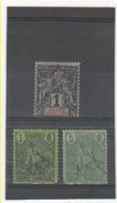 FR. GUINEE 1892-1904 YT N° 1 Et 18-21 - Oblitérés