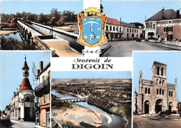 71-DIGOIN- MULTIVUES SOUVENIR - Digoin