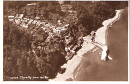 Angleterre-Clovelly-Devon)- 1956-The Village From The Air - Clovelly