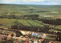 71-CHAGNY- LE TERRAIN DE CAMPING, LA PISCINE VUE AERIENNE - Chagny