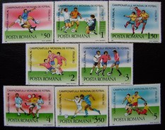 RUMANIA - IVERT 3884/91 NUEVAS ** SIN FIJASELLOS - FUTBOL ITALIA 90 (S054) - Sommer 1988: Seoul