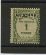 ANDORRE FR - TAXE-  N° Yvert  T9** - Unused Stamps