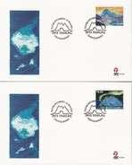 GROENLANDIA/ GREENLAND/ GRÖNLAND  -EUROPA 2017- "CASTILLOS - CASTLES - SCHLÖSSER".- 2 FDC SERIE De 2 V. - 2017