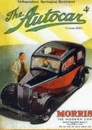 Delcampe - Morris 8 Saloon  -  1935  -  Vintage Advertising Postcard   -  CPM - PKW