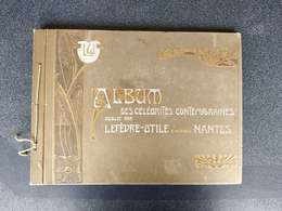 ALBUM COMPLET - Lefèvre Utile.  56 Chromos Gaufrés, Tous Scannés, Détachables. Art-Nouveau.  Nouveau Prix. - Albumes & Catálogos