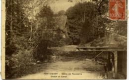 Dépt 77 - PONTHIERRY - Usine De Pausserie - Chalet Et Canal - (Saint-Fargeau-Ponthierry) - Peausserie - Saint Fargeau Ponthierry