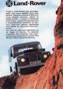Land-Rover Series III   -  1978  -   Vintage Advertising Postcard   -  CPM - Passenger Cars
