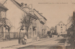 90 Beaucourt 1907 Rue De Badevel éditeur Bazar Parisien Albert Schley Beaucourt Voir état - Beaucourt