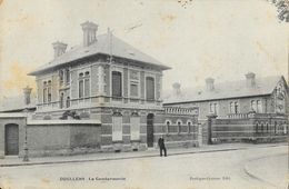 Doullens (Somme) - La Gendarmerie - Edition Boulogne-Cresson - Doullens