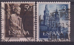 ESPAÑA 1953 Nº 1130/31 SERIE COMPLETA USADA - Usados