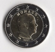 2 EUROS  MONACO 2017  ALBERT II  / NEUVE - Monaco