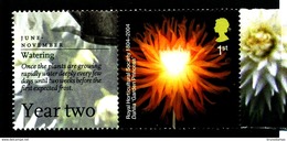 GREAT BRITAIN - 2004  1st CLASS  DAHLIA  LITHO   EX SMILERS   MINT NH - Unused Stamps