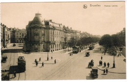 Brussel, Bruxelles, Avenue Louise, Tram, Tramways (pk35225) - Lanen, Boulevards