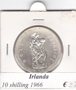 IRLANDA  10 SHILLING   ANNO 1966  COME DA FOTO - Irlanda