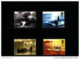 GREAT BRITAIN - 2001  SUBMARINES   SET  MINT NH - Unused Stamps