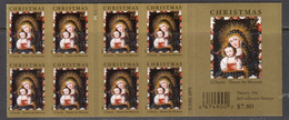 USA 2006 Christmas Madonna & Child Booklet Of 20, MNH (SG SB378) - Nuevos