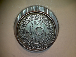 Surinam 10 Cents 1976 - Surinam 1975 - ...