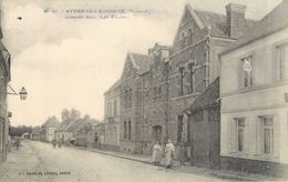 AVESNE-LE-COMTE GRANDE RUE ECOLES 62 - Avesnes Le Comte