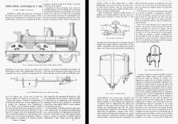 FREIN CONTINU AUTOMATIQUE ET A VIDE De M. SANDERS  Et  BOLITHO   1881 - Eisenbahnverkehr